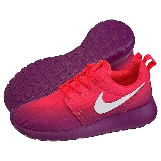 Buty Nike Roshe Run Print (NI508-a) butsklep-pl fioletowy kolorowe