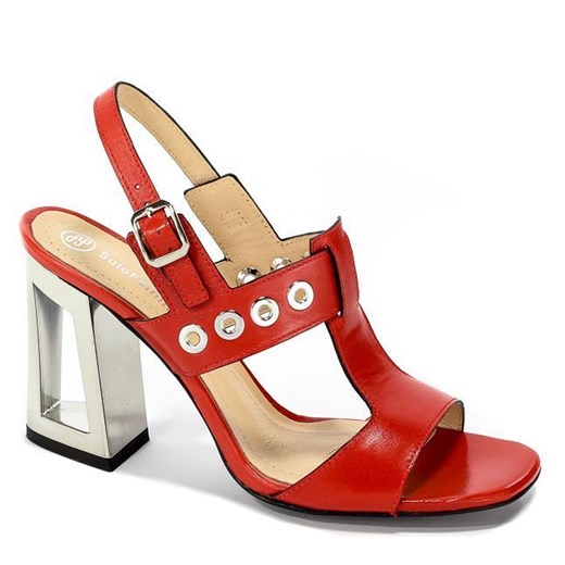 Sandały Solo Femme 60818-11-C86/000-07-00 Czerwony 36 promocja multimoda.shop
