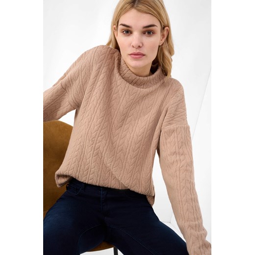 Luźny sweter z półgolfem XS orsay.com