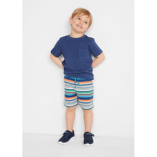 Shirt chłopięcy + krótkie spodnie dresowe (2 części) | bonprix 128/134 bonprix
