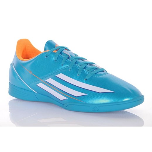 Adidas, Buty halowe dziecice, F5 IN J, rozmiar 36 - Wyprzedaż - ubrania i buty nawet do -50% taniej! smyk-com turkusowy do salonu