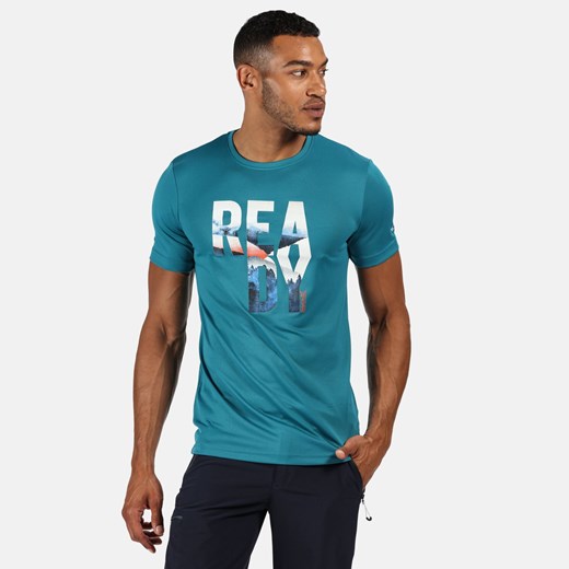 T-shirt męski Regatta z krótkimi rękawami 