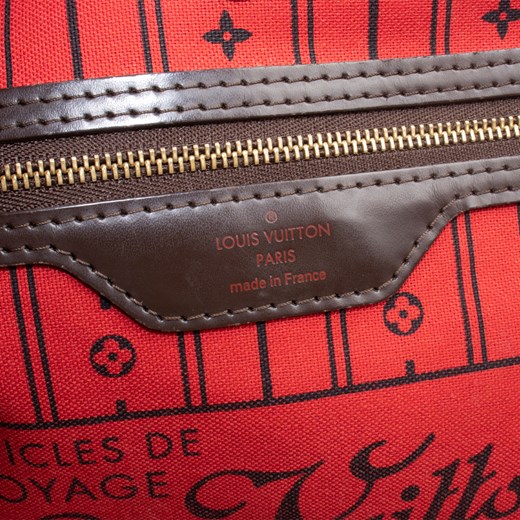 Shopper bag Louis Vuitton z nadrukiem 