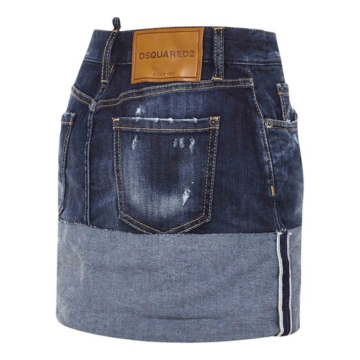 Spódnica Dsquared2 casual z jeansu 