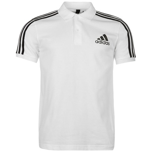Męska koszulka polo Adidas 3 Stripes Logo S Factcool