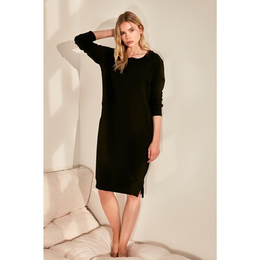 Trendyol Black Midi Knitted Dress Trendyol XS Factcool