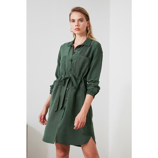 Trendyol Green Shirt Dress Trendyol 40 Factcool