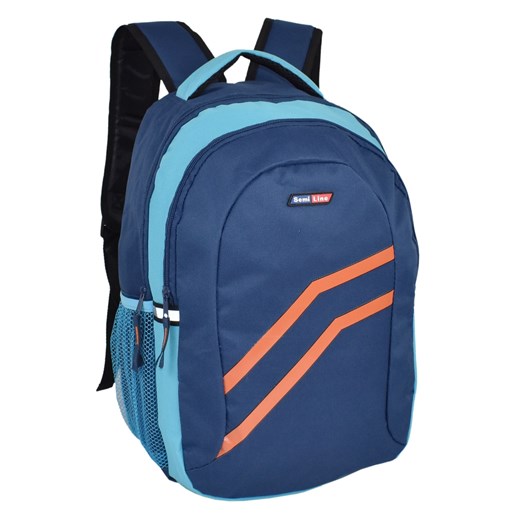 Semiline Unisex's Backpack 4615-7 Multicolour Semiline 43 cm x 30 cm x 17 cm Factcool