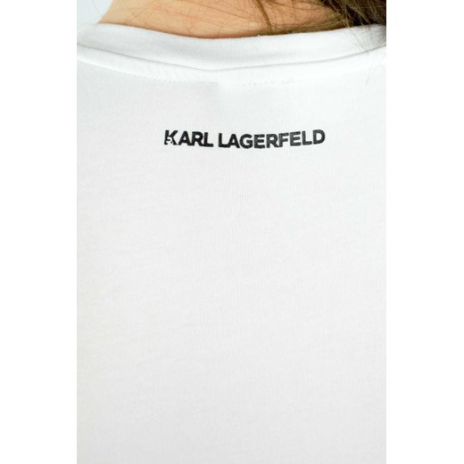 Bluzka dziewczęca Karl Lagerfeld z aplikacjami  