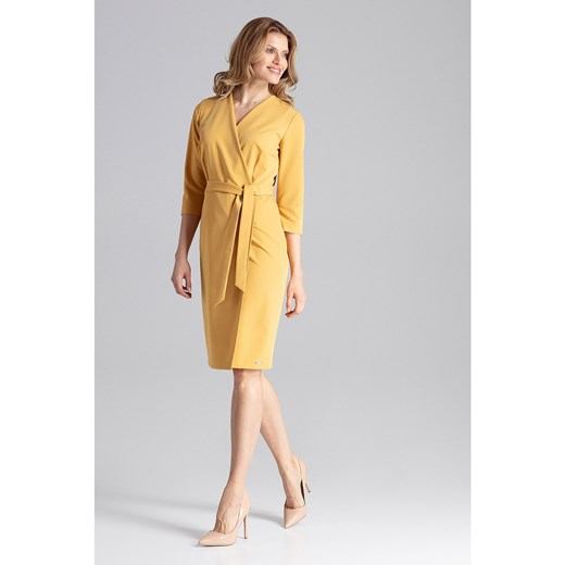 Figl Woman's Dress M654 Mustard Figl XL Factcool