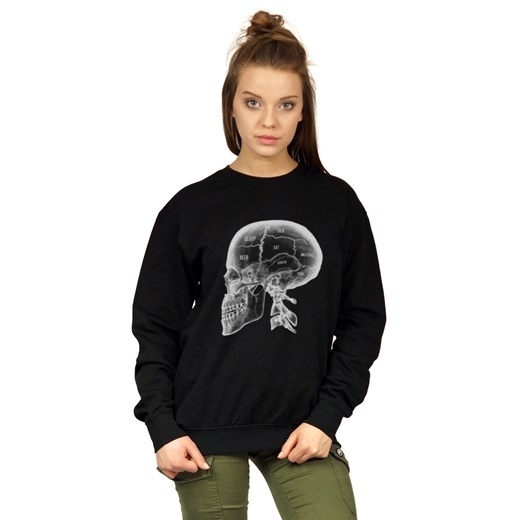 Bluza marki UNDERWORLD unisex X-ray skull Underworld S promocja morillo