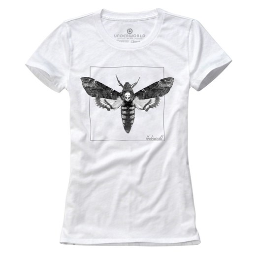 T-shirt damski UNDERWORLD Night Butterfly biały ze sklepu morillo w kategorii Bluzki damskie - zdjęcie 109286256