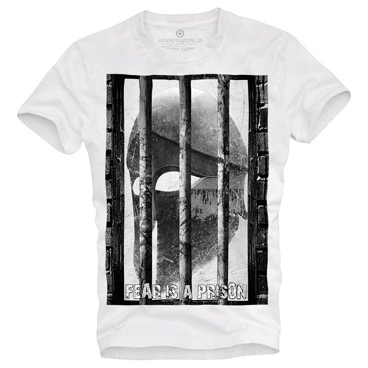 T-shirt męski UNDERWORLD Fear is a prison Underworld XL okazja morillo