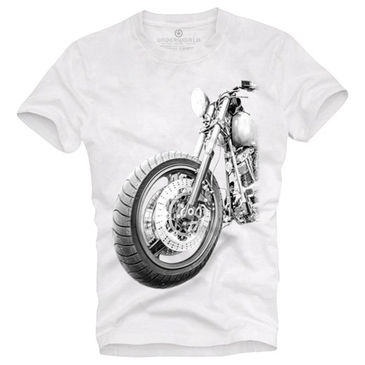 T-shirt UNDERWORLD Organic Cotton Motorbike Underworld XL okazja morillo
