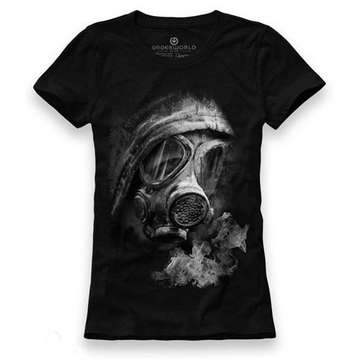 T-shirt damski UNDERWORLD Gas mask Underworld M promocyjna cena morillo