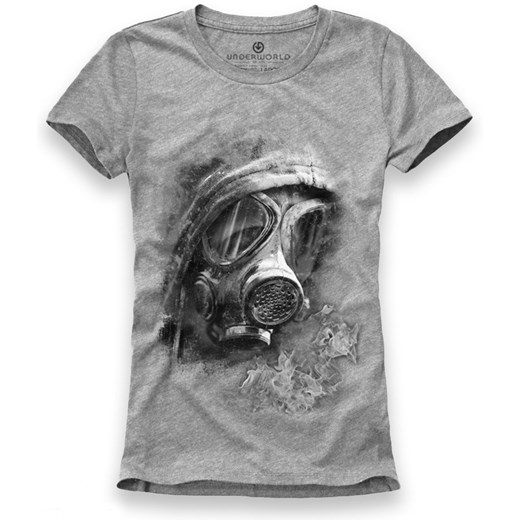 T-shirt damski UNDERWORLD Gas mask Underworld L wyprzedaż morillo