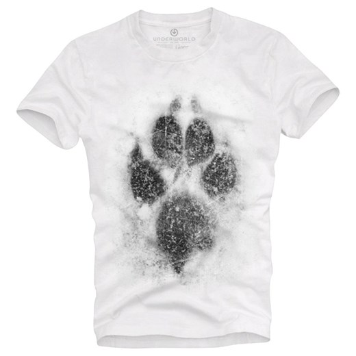 T-shirt męski UNDERWORLD Animal footprint Underworld S okazyjna cena morillo