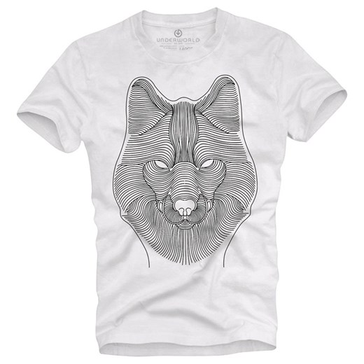 T-shirt męski UNDERWORLD Dash wolf ze sklepu morillo w kategorii T-shirty męskie - zdjęcie 109286999