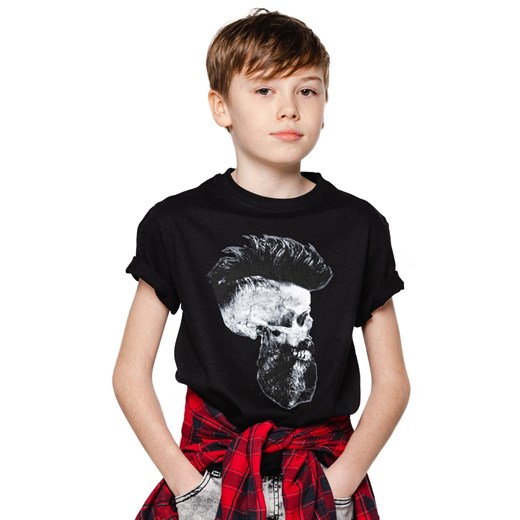 T-shirt dziecięcy UNDERWORLD Czacha z brodą Underworld 10Y | 130-140 cm morillo