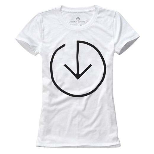 T-shirt damski UNDERWORLD Logo biały Underworld M okazyjna cena morillo