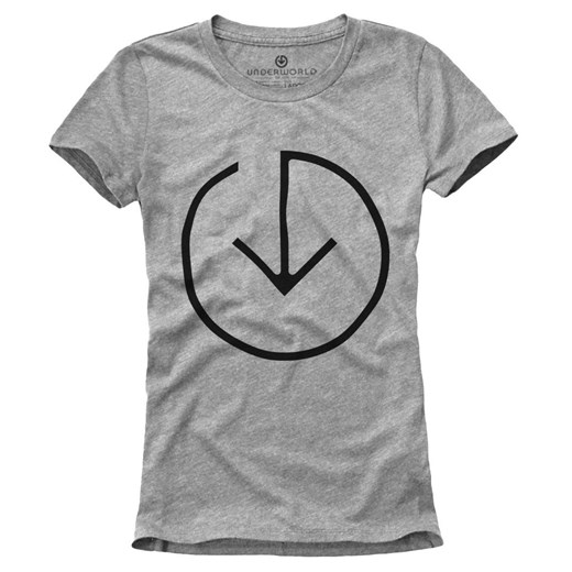 T-shirt damski UNDERWORLD Logo szary ze sklepu morillo w kategorii Bluzki damskie - zdjęcie 109287228