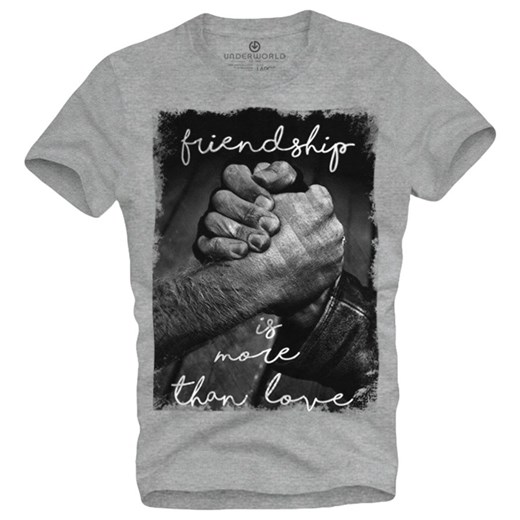 T-shirt męski UNDERWORLD Friendship is more... Underworld XXXL morillo wyprzedaż