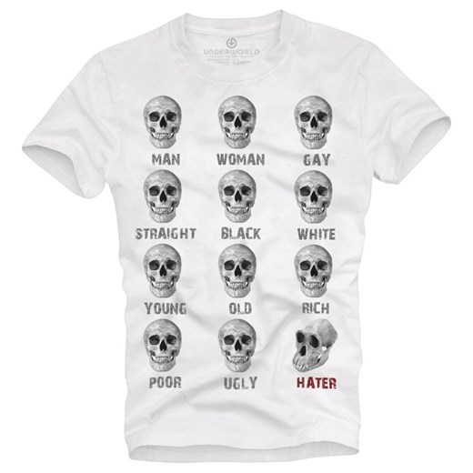 T-shirt męski UNDERWORLD Hater ze sklepu morillo w kategorii T-shirty męskie - zdjęcie 109287287