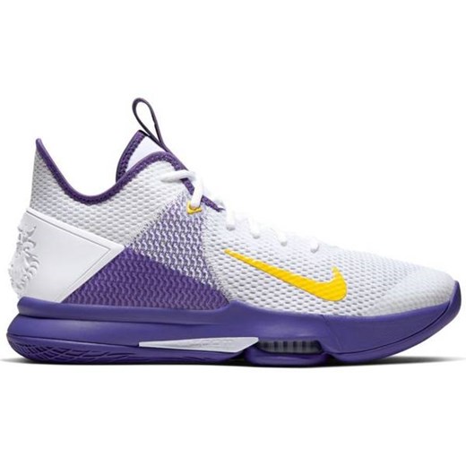 Buty do kosza Nike LeBron Witness IV White/Voltage Purple Nike 40.5 sklep_intempo_pl