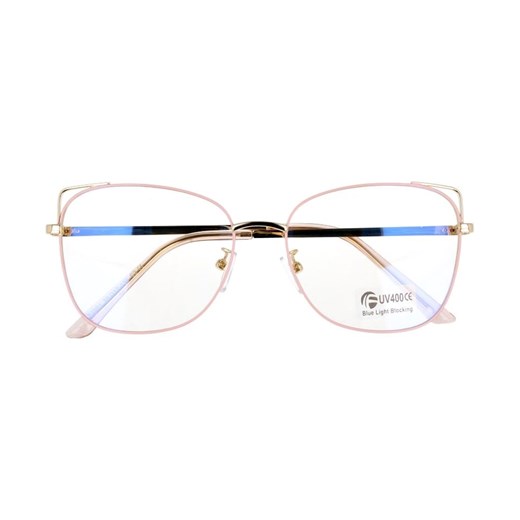 Okulary kocie do komputera damskie z filtrem BLUE Light zerówki 2573-5 Stylion Stylion