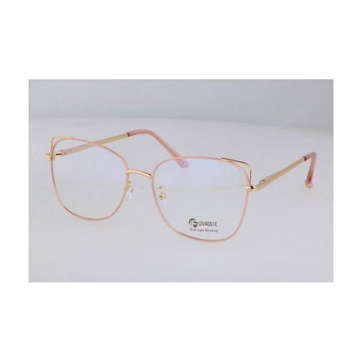 Okulary kocie do komputera damskie z filtrem BLUE Light zerówki 2573-5 Stylion Stylion