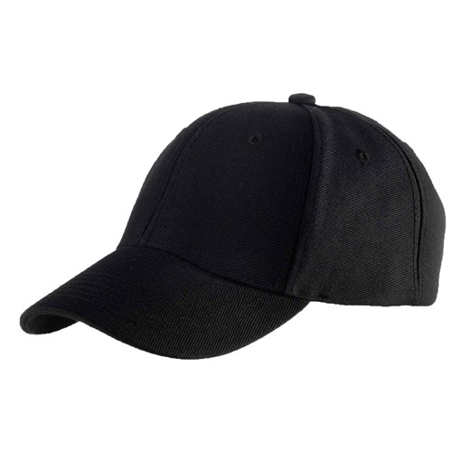 Champion Czarny - czapka z daszkiem czapki-co czarny bez wzorów/nadruków