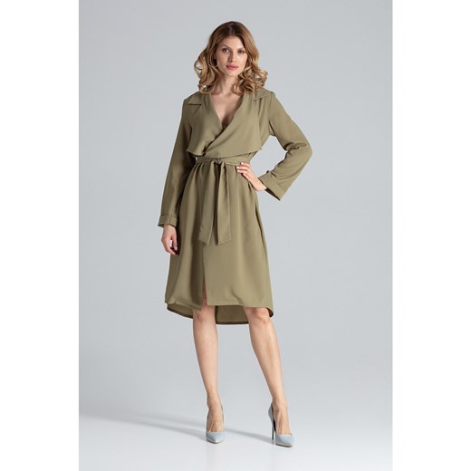 Figl Woman's Dress M464 Olive Figl XL Factcool