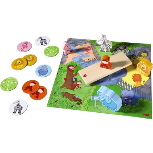 HABA Moja pierwsza gra: Zoo Karuzela (HB300134) babyhop-pl zielony mat
