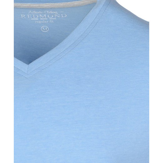 T-shirt męski niebieski Redmond 