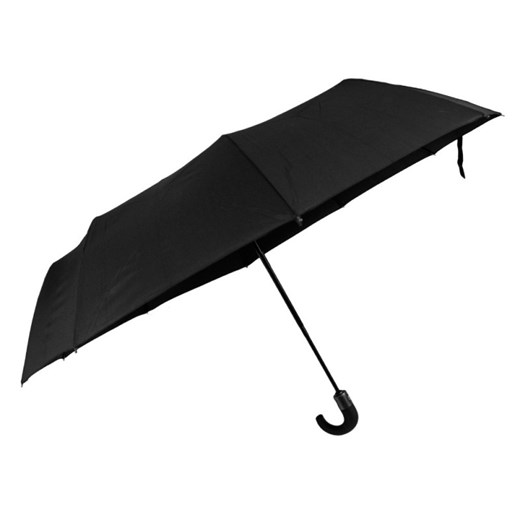 Czarny męski parasol przeciwdeszczowy Willsoor