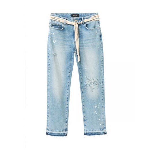 desigual - Desigual Jeansy Kobieta - PONDI - Niebieski Desigual W28 Italian Collection Worldwide
