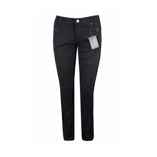 Linea Tesini jeansy rurki n-fashion-pl czarny cień do powiek