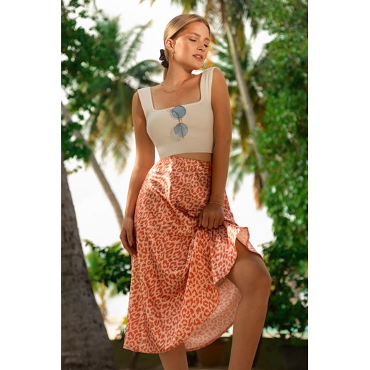 Spódnica midi Juicy Coral S Naoko M NAOKO