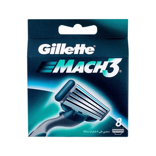 Gillette Mach3 Wkład Do Maszynki 8Szt Gillette makeup-online.pl