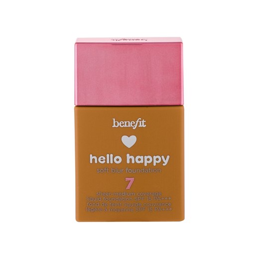 Benefit Hello Happy Spf15 Podkład 30Ml 07 Medium-Tan Warm Benefit makeup-online.pl