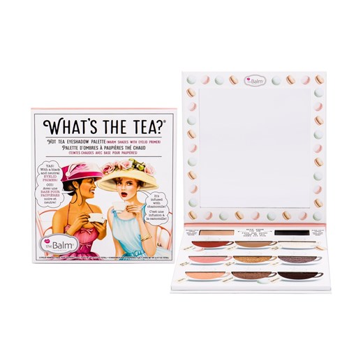 Thebalm What´s The Tea? Hot Tea Eyeshadow Palette Cienie Do Powiek 12,6G makeup-online.pl