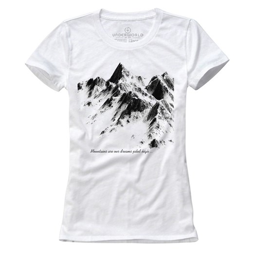 T-shirt damski UNDERWORLD Mountains ze sklepu morillo w kategorii Bluzki damskie - zdjęcie 109491528