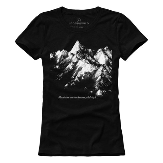 T-shirt damski UNDERWORLD Mountains ze sklepu morillo w kategorii Bluzki damskie - zdjęcie 109491538