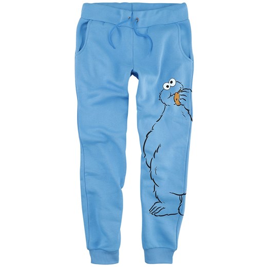 Ulica Sezamkowa - Cookie Monster - Spodnie dresowe - niebieski XL EMP