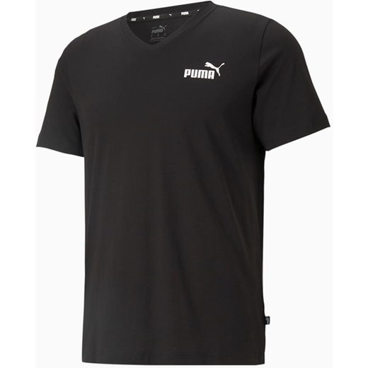 Koszulka męska Essentials V-Neck Puma (black) Puma XL SPORT-SHOP.pl