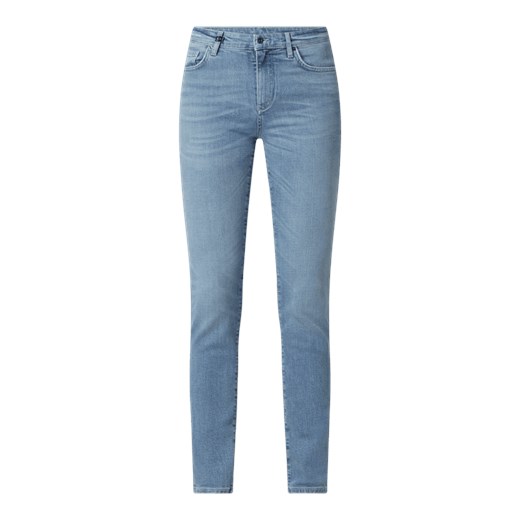 Jeansy o kroju super skinny fit z dodatkiem streczu model ‘J69’ Armani Exchange 28 wyprzedaż Peek&Cloppenburg 