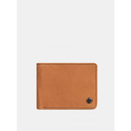 Light brown leather wallet Quiksilver Quiksilver One size Factcool