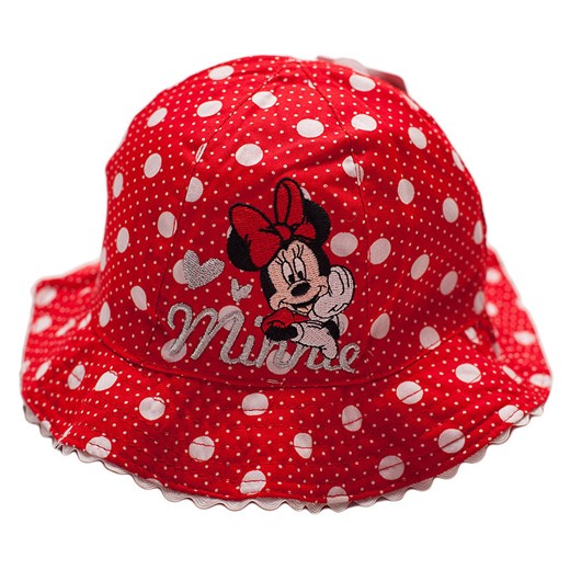 Disney Myszka Minnie Czapka dla dziewczynek kapelusz - Czerwony barline czerwony bawełniane