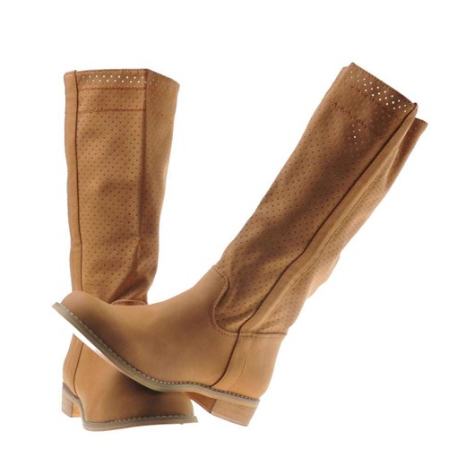 Kozaki damskie Pantofelek24 bez zapięcia płaskie casualowe 