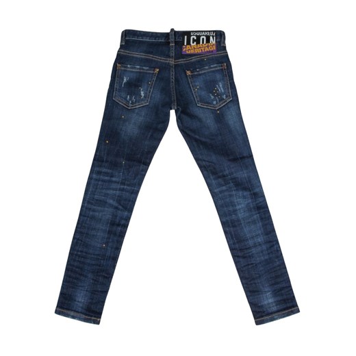 Spodnie chłopięce Dsquared2 jeansowe 